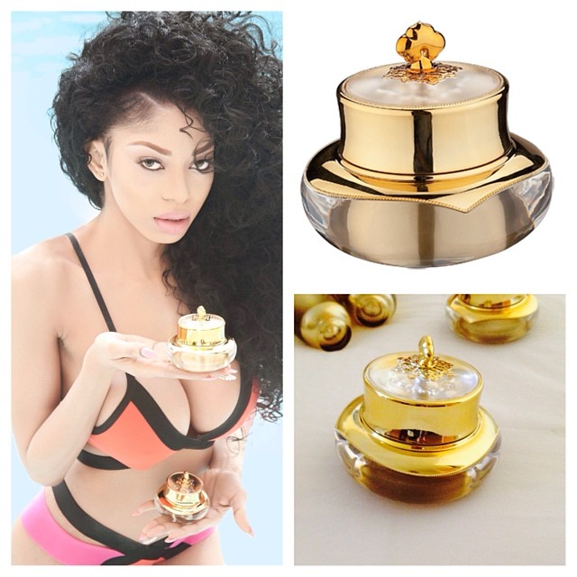  Selling Her ‘Whitenicious’ Bleaching Cream – Gossip Mill Nigeria