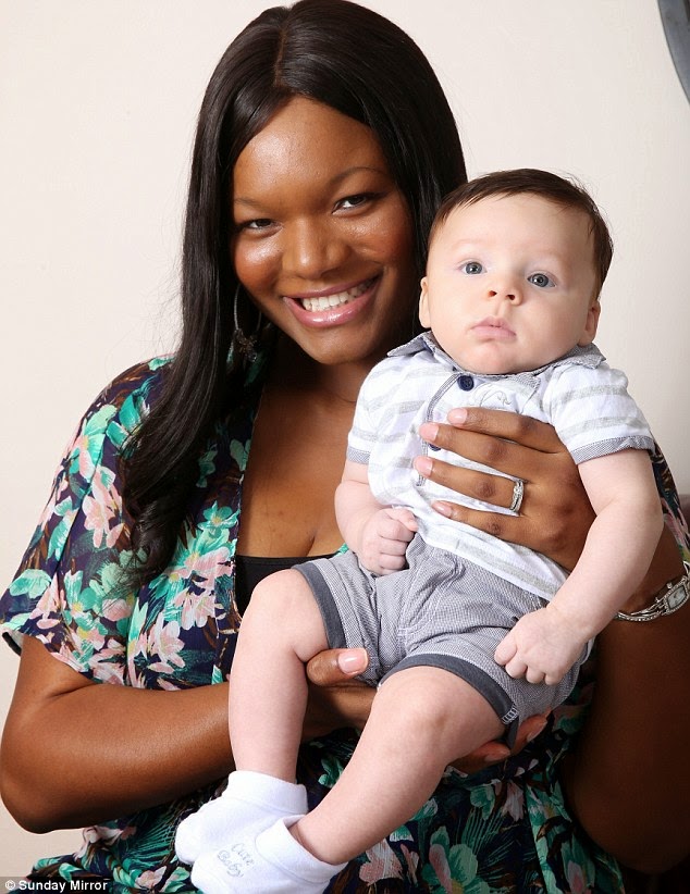 Black woman gives birth to white baby 411vibes