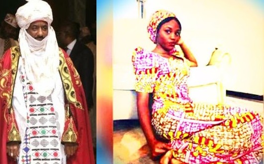 See The 18yr Old Bride 54yr Old Emir Sanusi’s Just Married Her Name Is Sa’adatu Barkindo-Musdafa (Photo)
