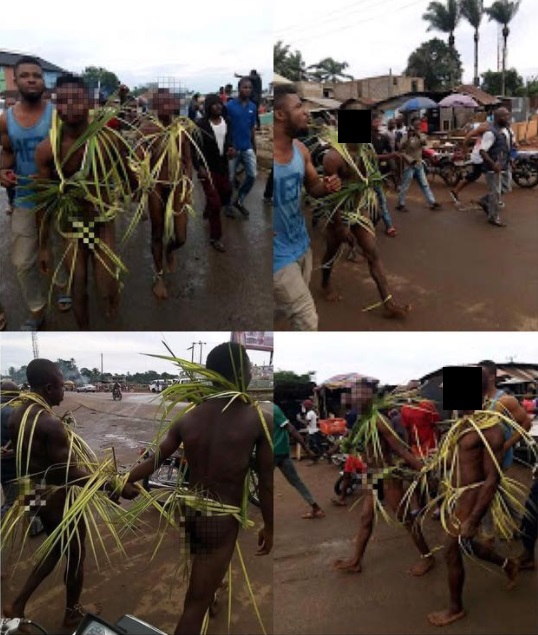 Monstrous! Minor Boys Stripped, Paraded Naked With 